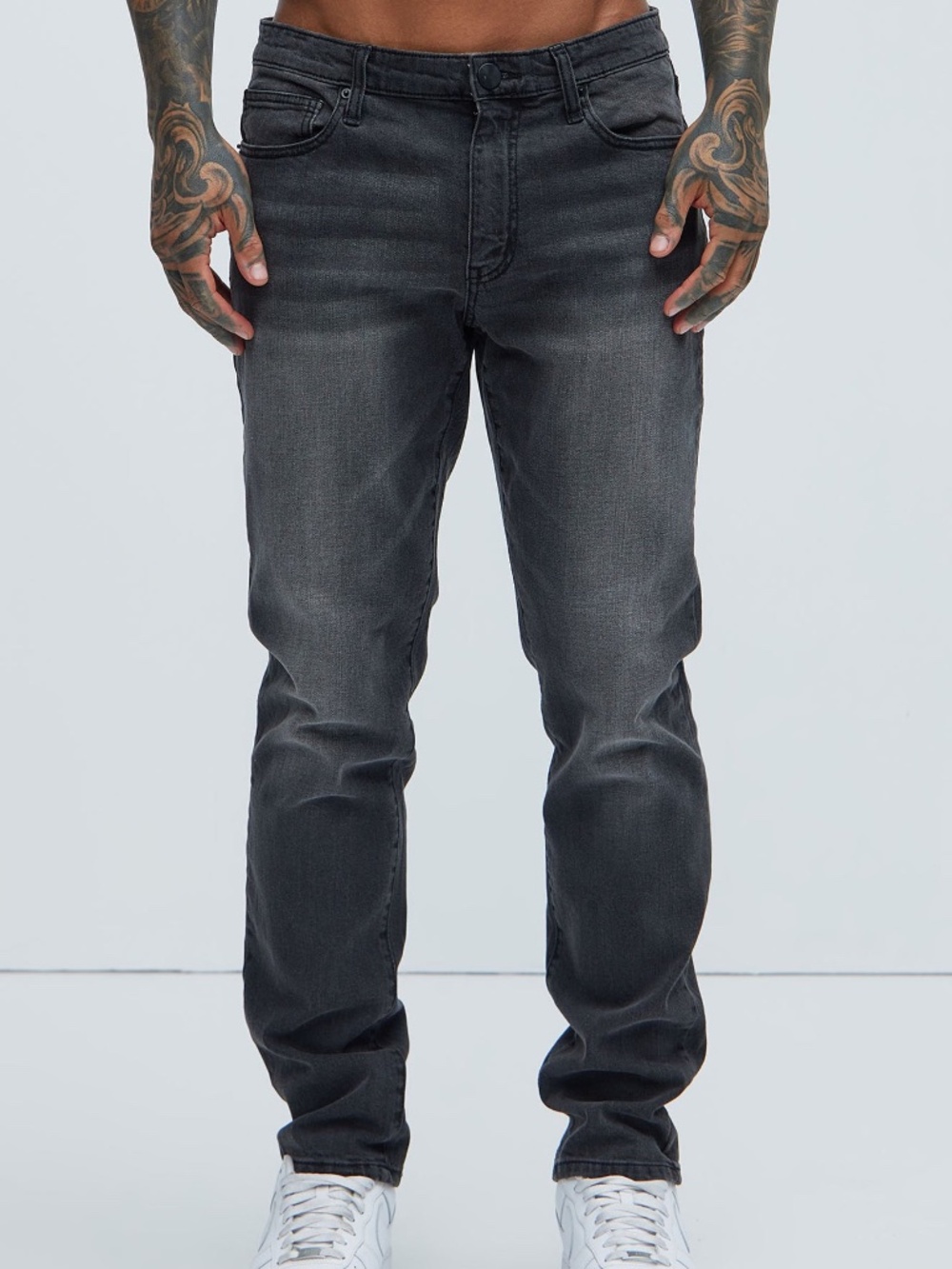 Slim jeans- Black Wash